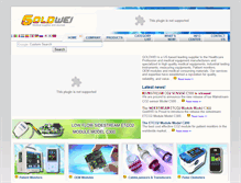 Tablet Screenshot of goldwei.com